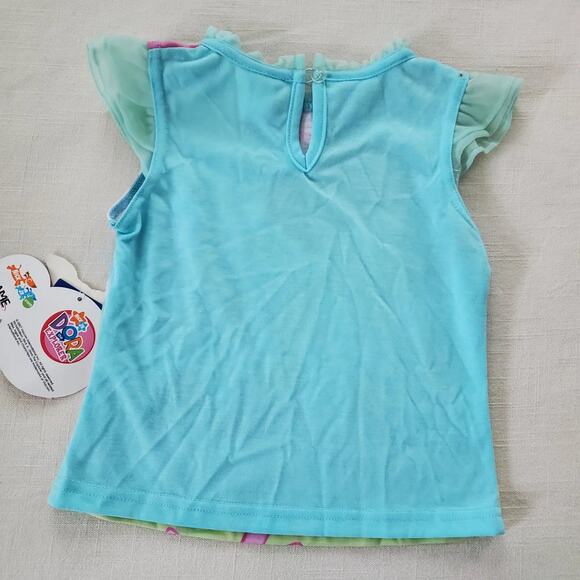 Y2k New Dora & Boots PJ Top 4t - Picture 9 of 10